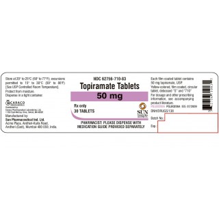 Топирамат 50мг (Topiramate) 100таб